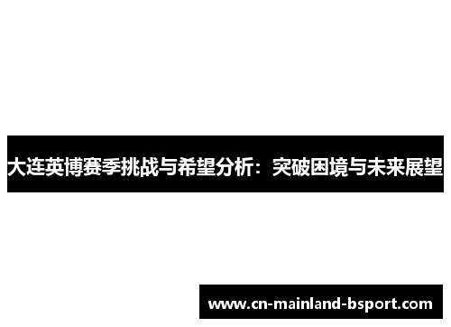 大连英博赛季挑战与希望分析：突破困境与未来展望