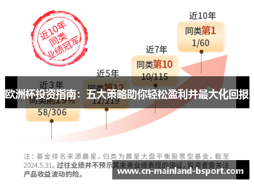 欧洲杯投资指南：五大策略助你轻松盈利并最大化回报